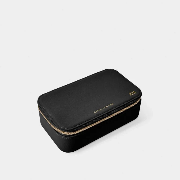 Katie Loxton Pebble Jewellery Box You Are Golden Black