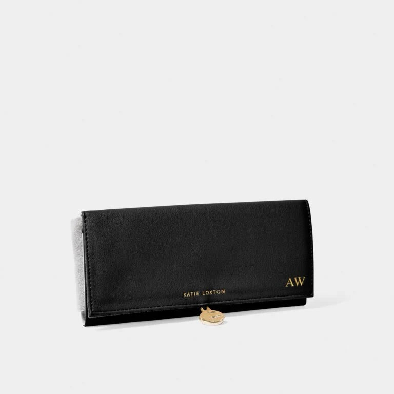 Katie Loxton Pebble Jewellery Roll You Are Golden Black