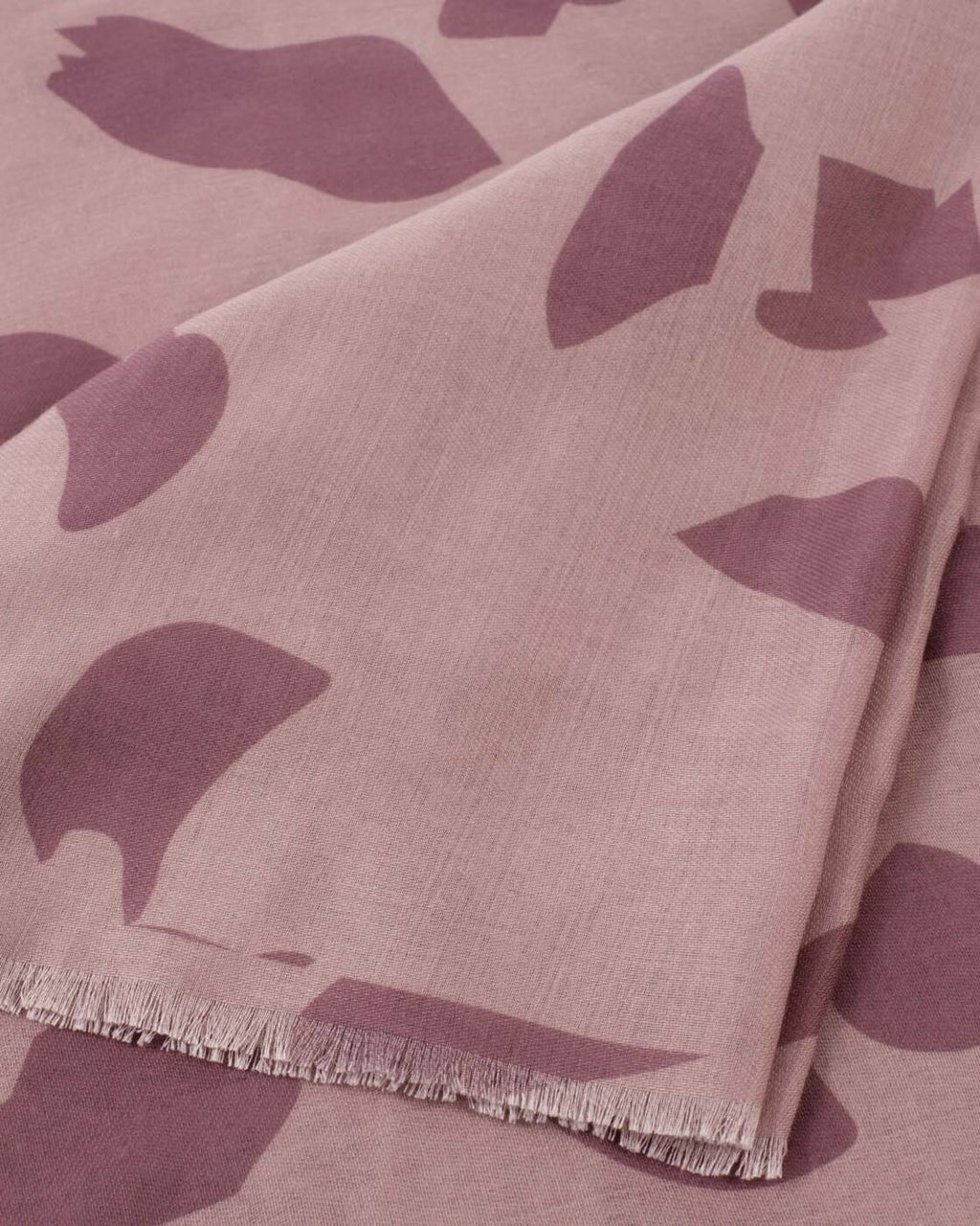 Katie Loxton Printed Scarf Large Leopard Light Pink Dusty Pink