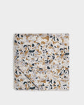 Katie Loxton Printed Scarf Terazzo White/Caramel/Navy