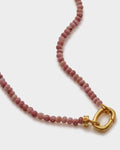 Katie Loxton Rhodochrosite Bracelet Gold Coated