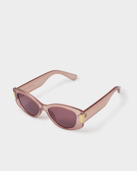 Katie Loxton Rimini Sunglasses Pink Transparent