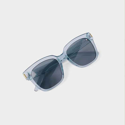 Katie Loxton Roma Sunglasses Blue Transparent