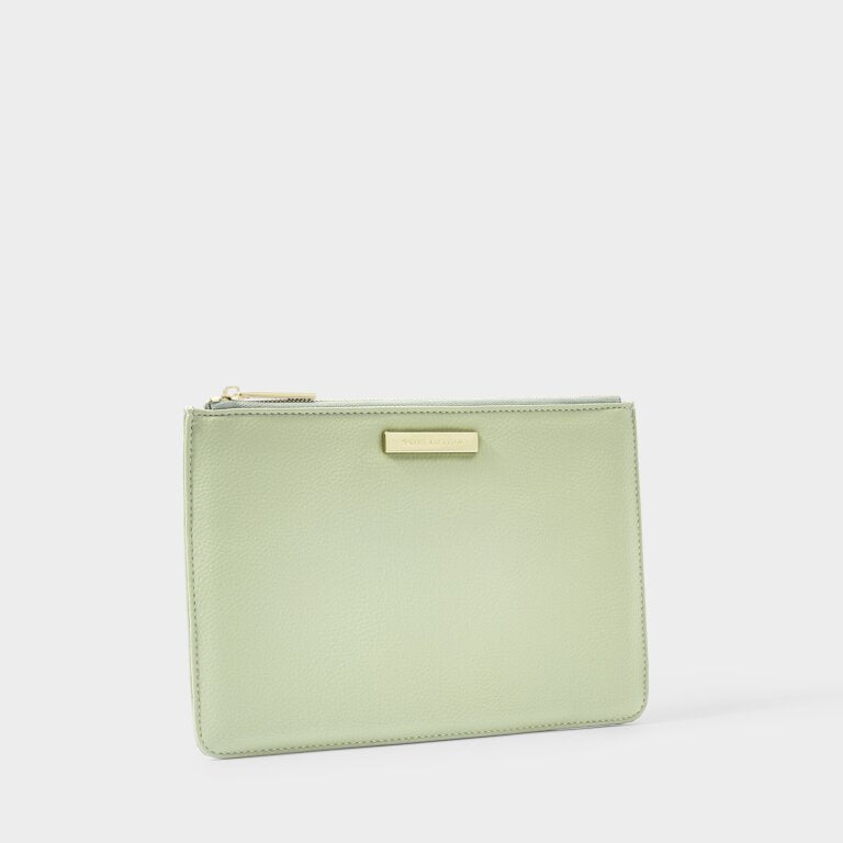 Katie Loxton Secret Message Pouch Thank You For Being My Wonderful Mum Sage Green
