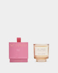 Katie Loxton SS26 Sentiment Candle So Loved Peach Rose And Sweet Mandarin