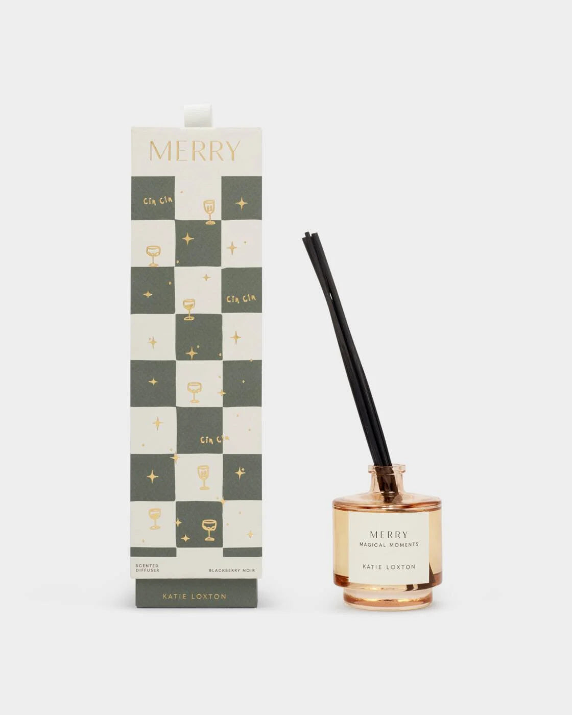 Katie Loxton Sentiment Reed Diffuser Merry Blackberry Noir
