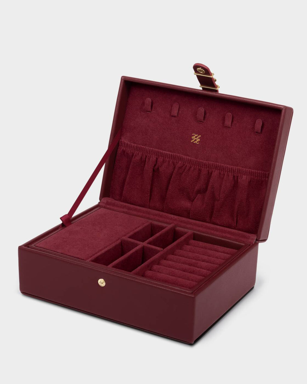 Katie Loxton Large Signature Jewellery Box Cherry