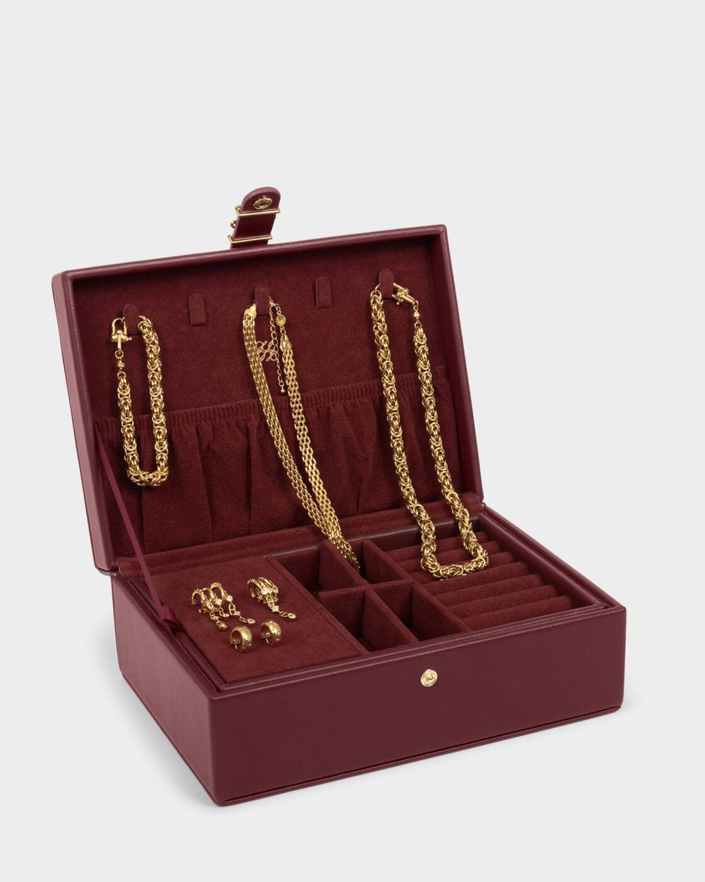 Katie Loxton Large Signature Jewellery Box Cherry