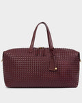 Katie Loxton Soho Hand Woven Weekend Bag Cherry Mixed