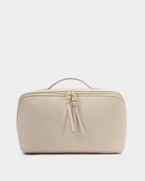 Katie Loxton Soho Large Make Up/Wash Bag Oyster
