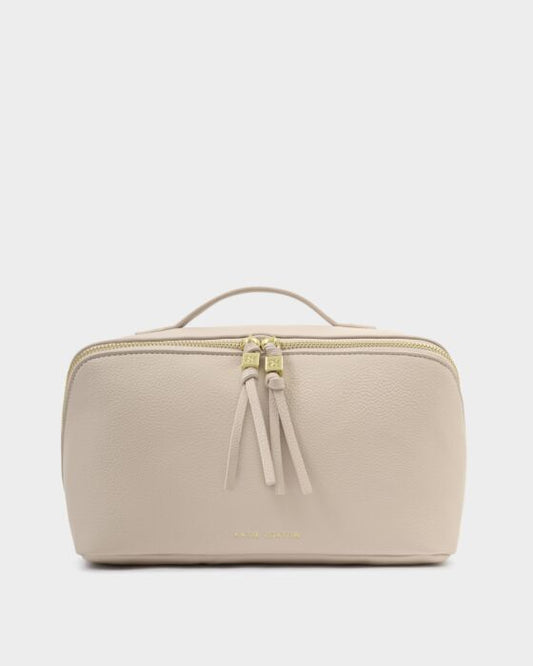 Katie Loxton Soho Large Make Up/Wash Bag Oyster