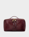 Katie Loxton Soho Large Make Up Wash Bag Cherry Patent Crackle