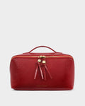Katie Loxton Soho Large Make Up Wash Bag Crimson Patent Crackle