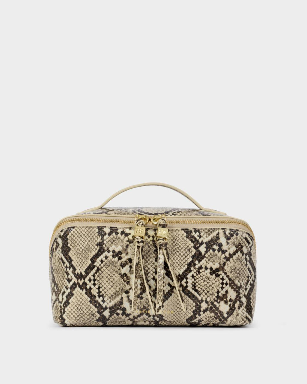 Katie Loxton Soho Medium Make Up Wash Bag Faux Snake