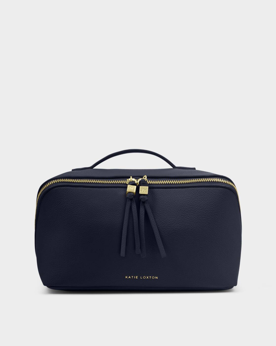 Katie Loxton Soho Medium Make Up Wash Bag Navy