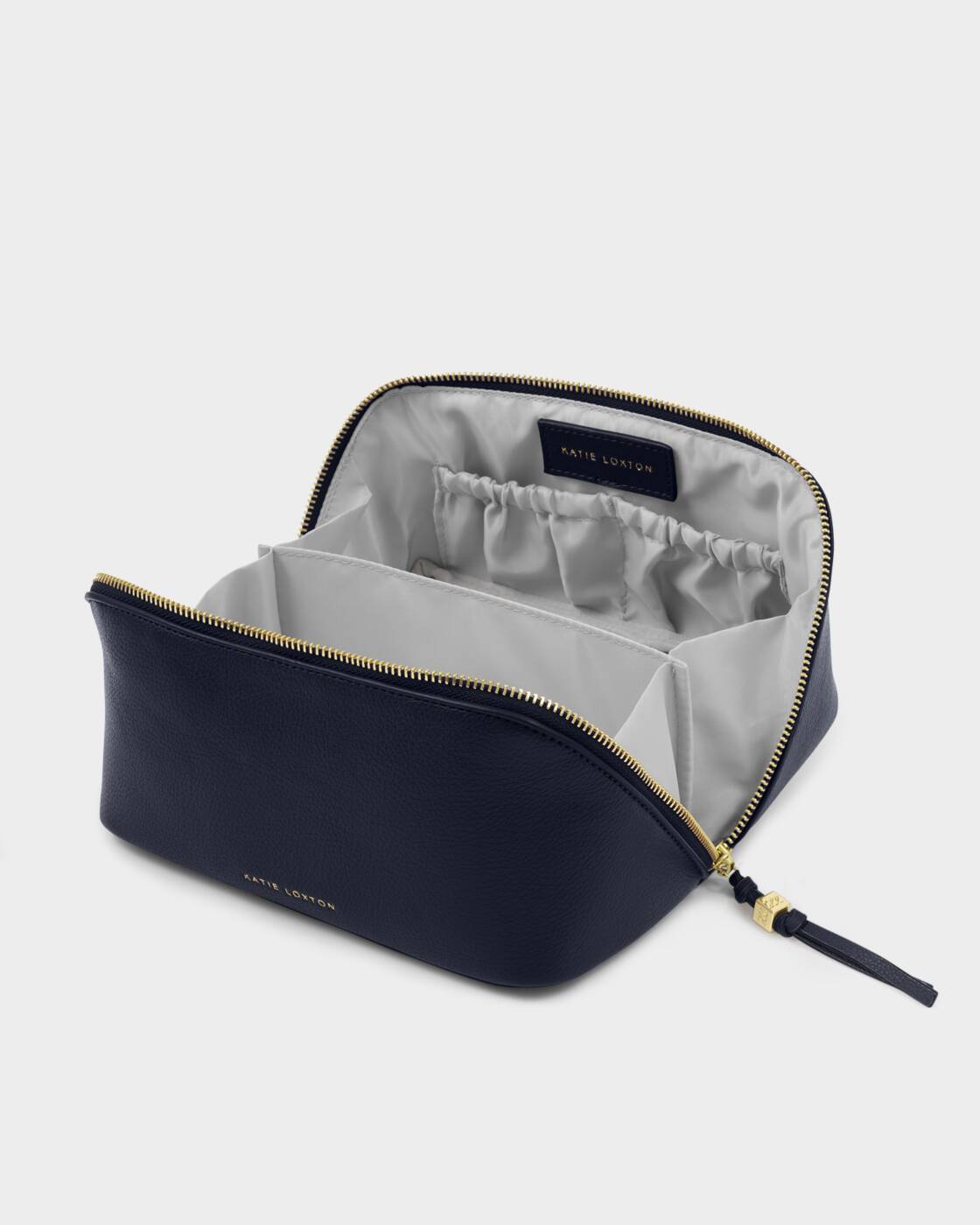 Katie Loxton Soho Medium Make Up Wash Bag Navy