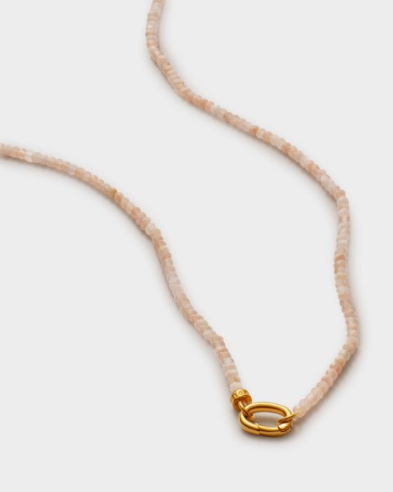 Katie Loxton Sunstone Necklace Gold Coated