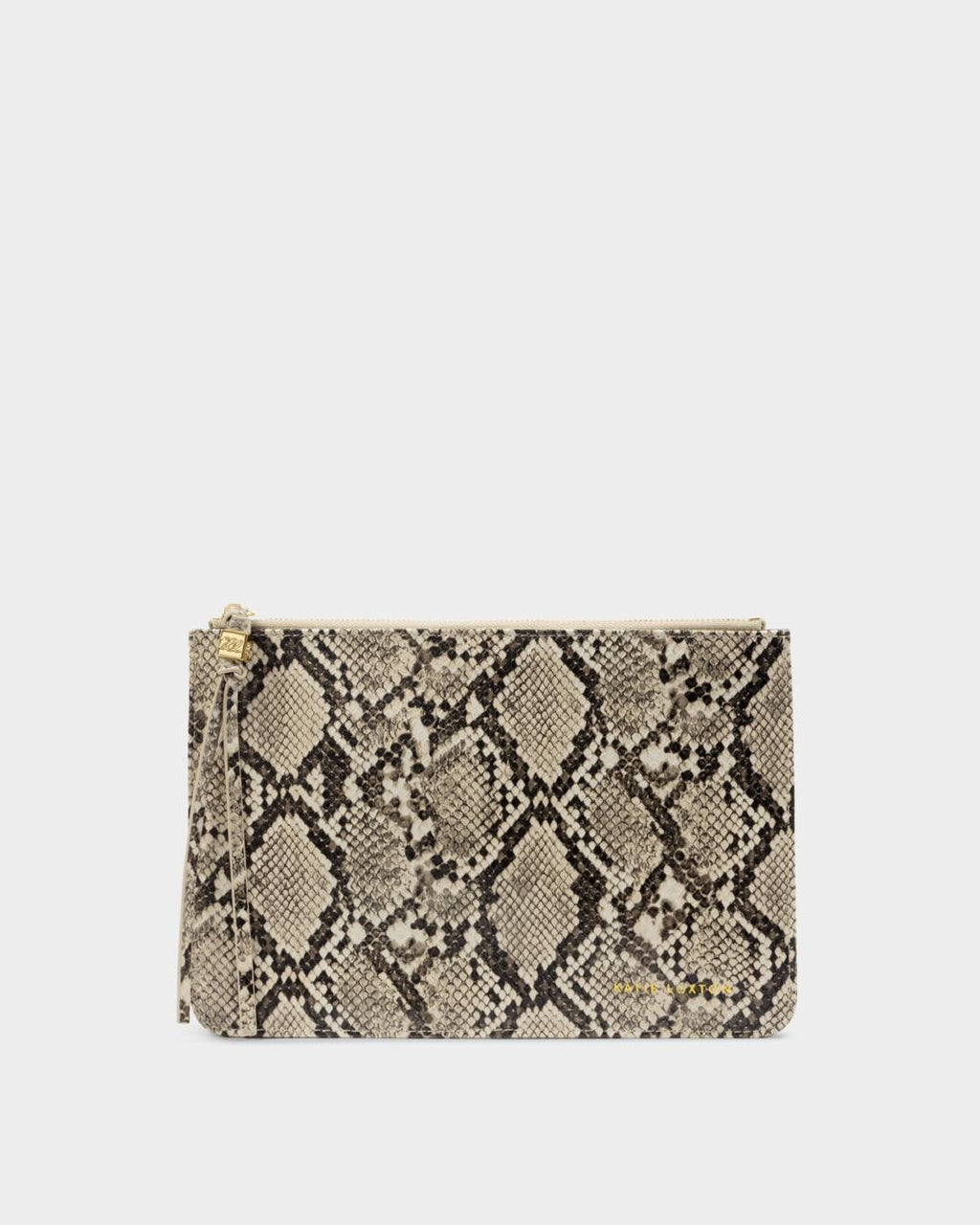 Katie Loxton Tassel Charm Pouch Faux Snake
