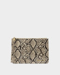 Katie Loxton Tassel Charm Pouch Faux Snake