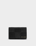 Katie Loxton Taya Woven Purse Black