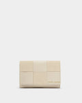 Katie Loxton Taya Woven Purse Off White