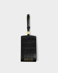 Katie Loxton Travel Luggage Tag Say Yes To Adventures Black Croc