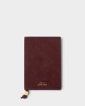 Katie Loxton Travel Passport Cover Love To Explore Cherry Suedette