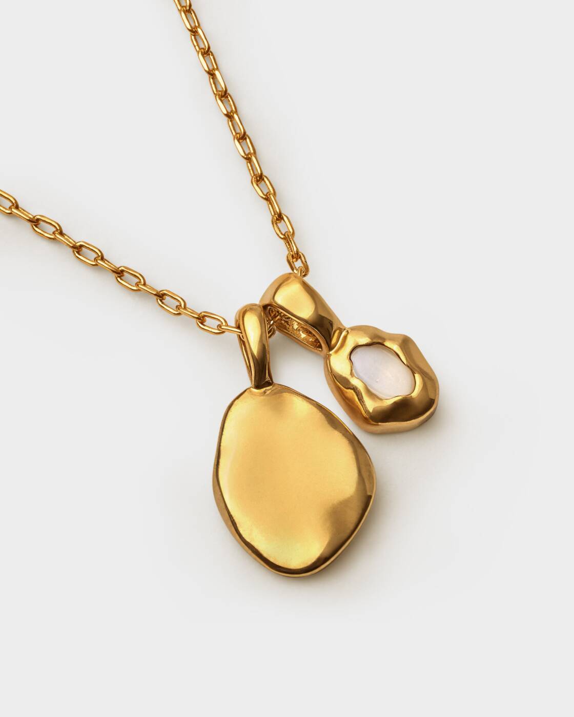 Katie Loxton Birthstone Necklace April Rock Crystal