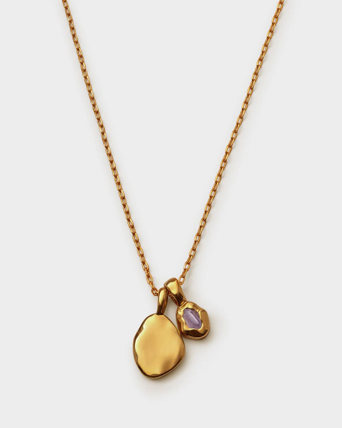 Katie Loxton Birthstone Necklace February Amethyst