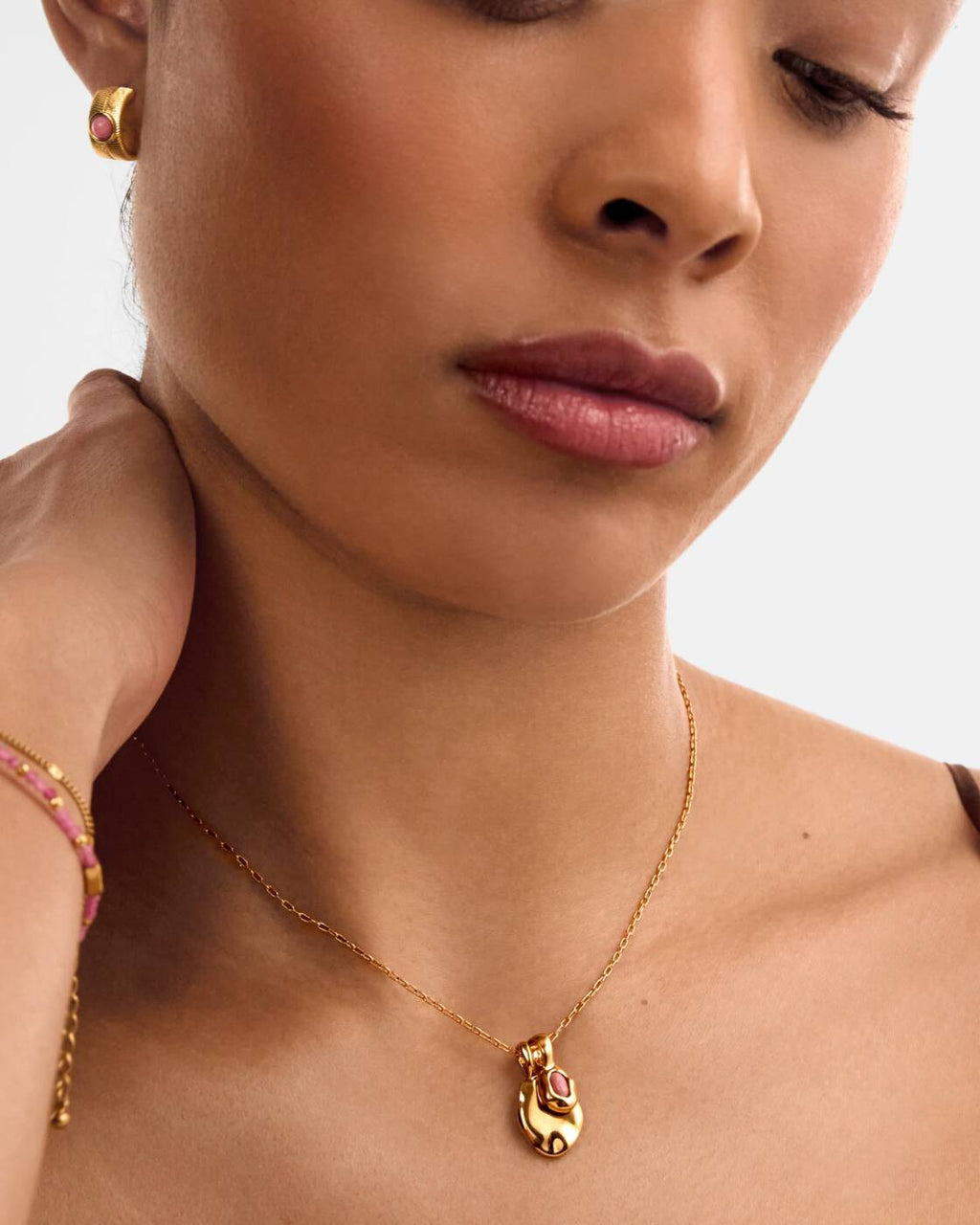 Katie Loxton Birthstone Necklace October Tourmaline