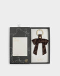 Katie Loxton Bow-Tiful Boxed Keyring You Make My Life Bow-Tiful Chocolate Leopard