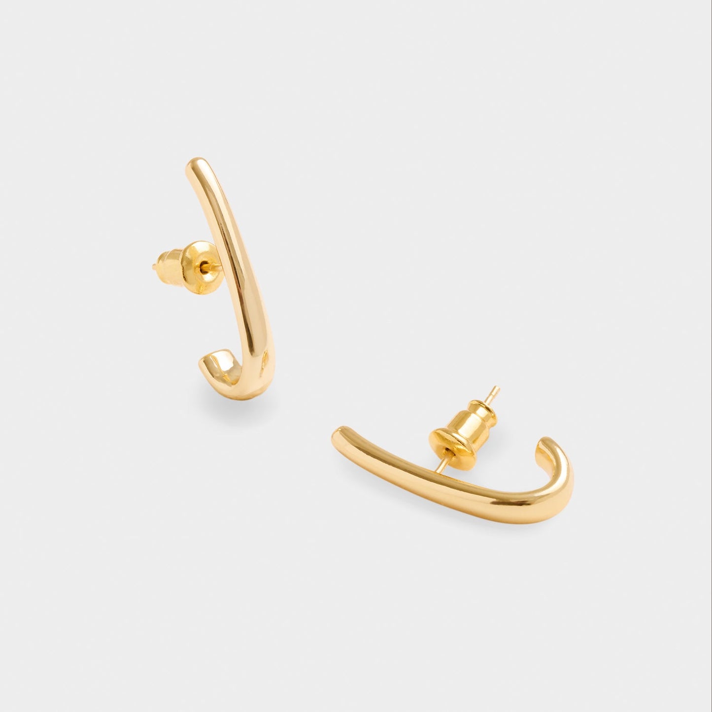 Katie Loxton Izi Ear Huggie Earrings Gold Coated
