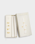 Katie Loxton Candle Charm Gift Set Mr & Mrs Off White