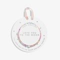 Kids' Happy Little Moments Love You To The Moon Silver Plated Bracelet