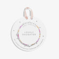 Kids' Happy Little Moments Lovely Daughter Silver Plated Bracelet