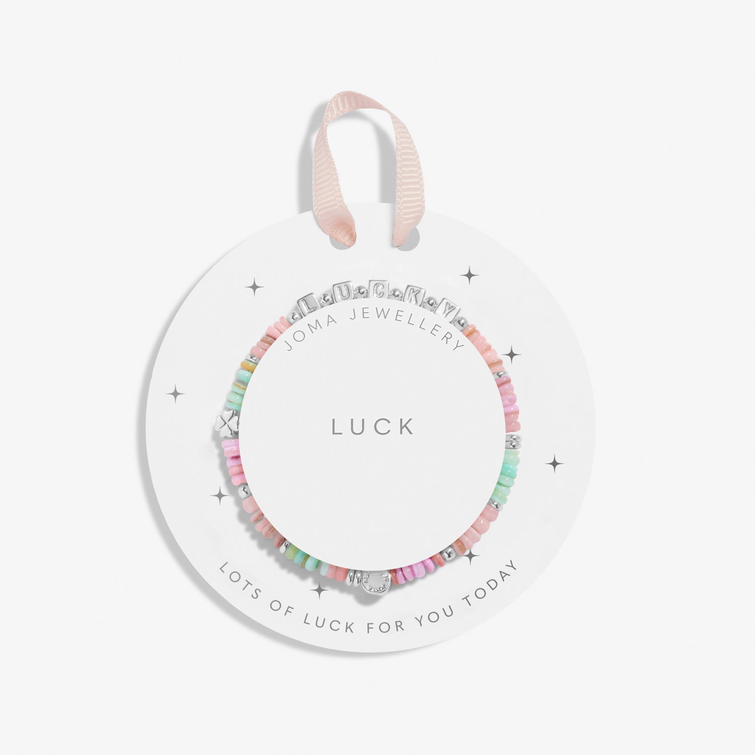 Kids' Happy Little Moments Luck Silver Plated Bracelet