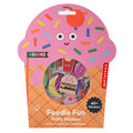 Kikkerland Kidoki Foodie Fun Puffy Stickers