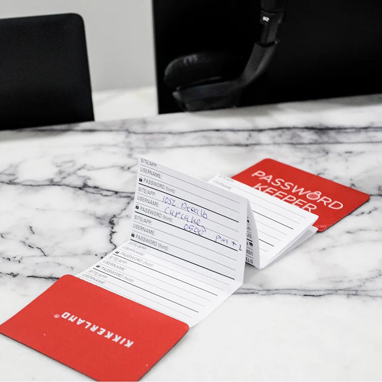 Kikkerland Password Keeper Book