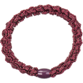 Kknekki Lace Dark Bordeaux Glitter Hair Tie