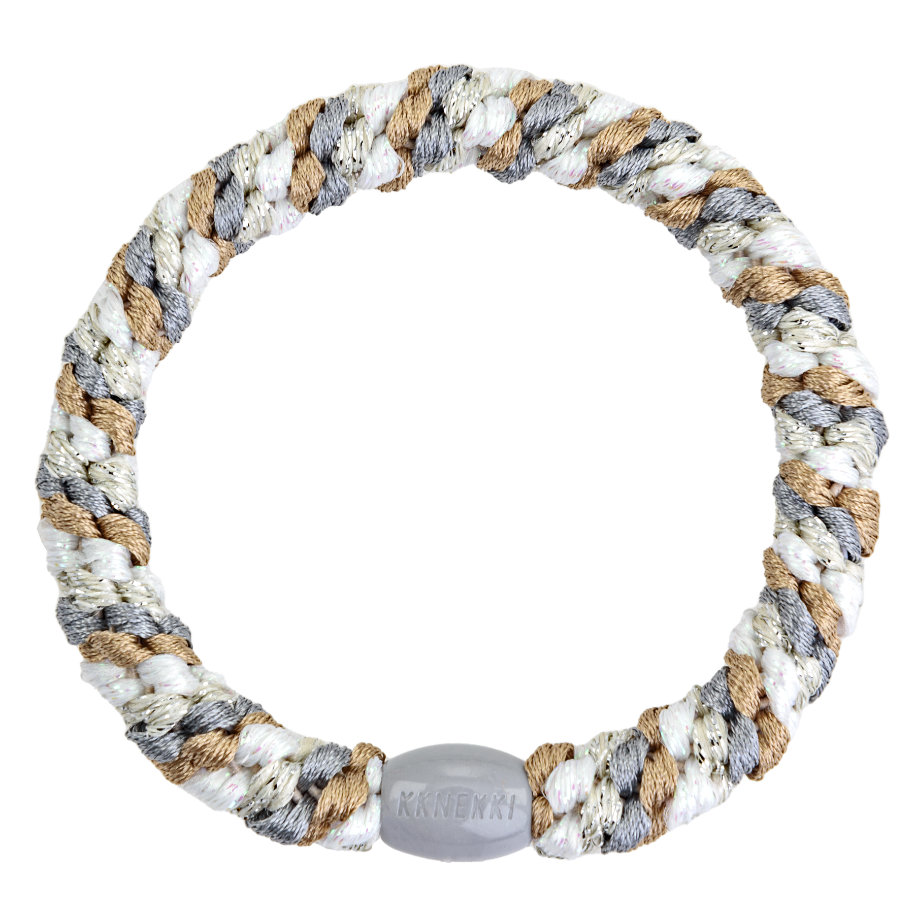 Kknekki Mix Beige White Hair Tie