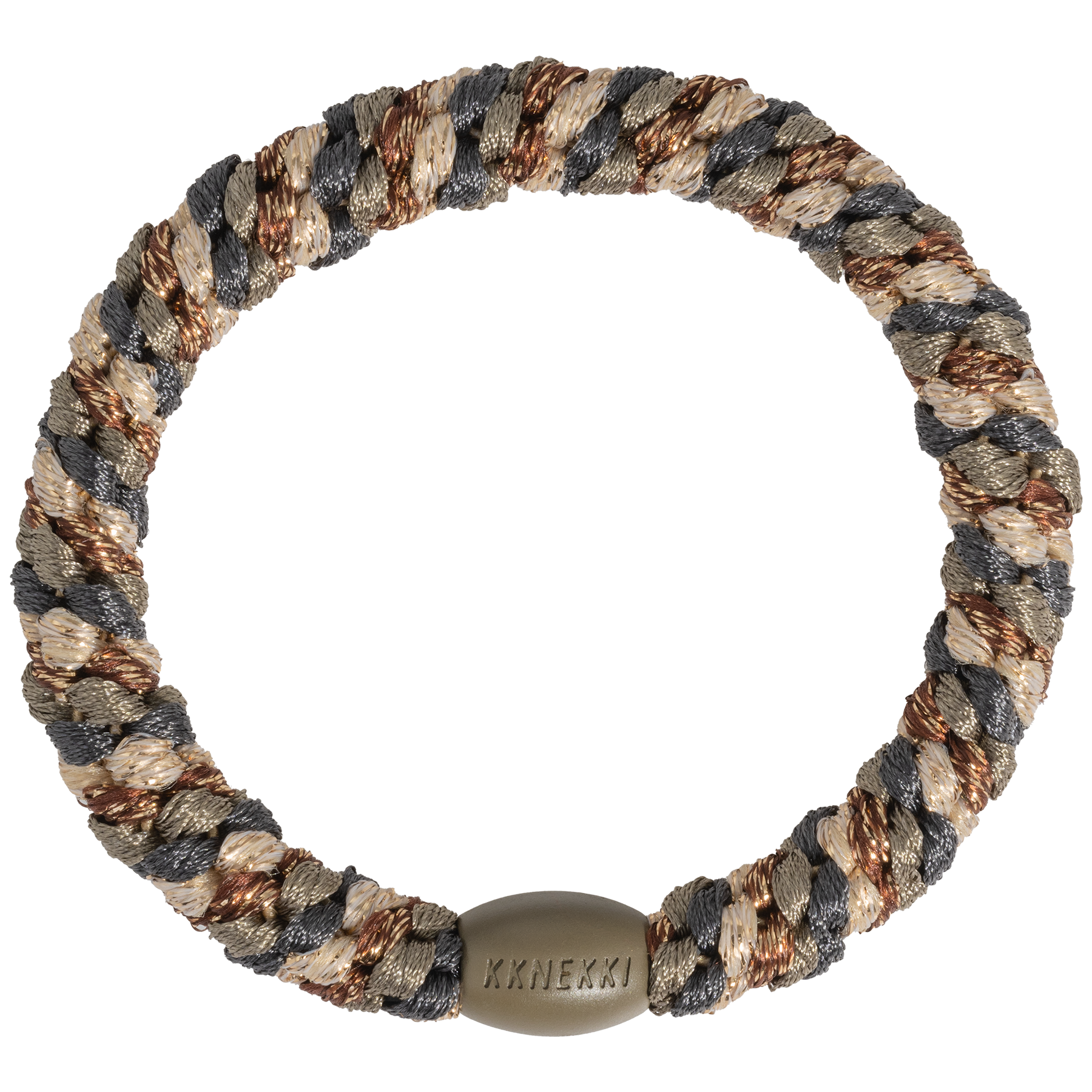 Kknekki Mix Camo-Gold Hair Tie