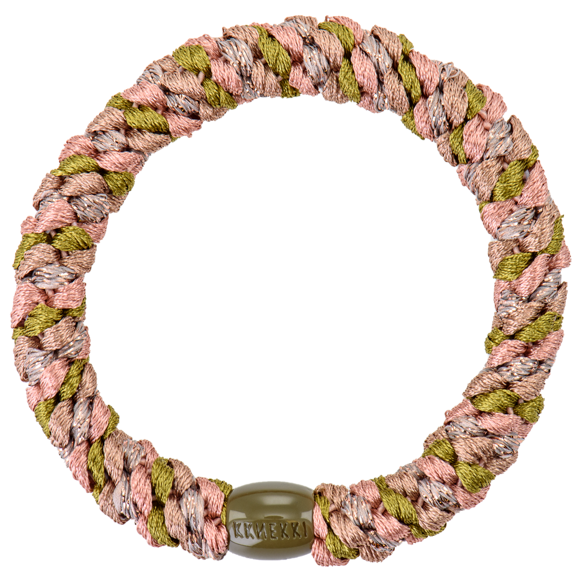 Kknekki Mix Green Pink Multi Hair Tie