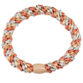 Kknekki Mix Light Grey Teracotta Glitter Hair Tie