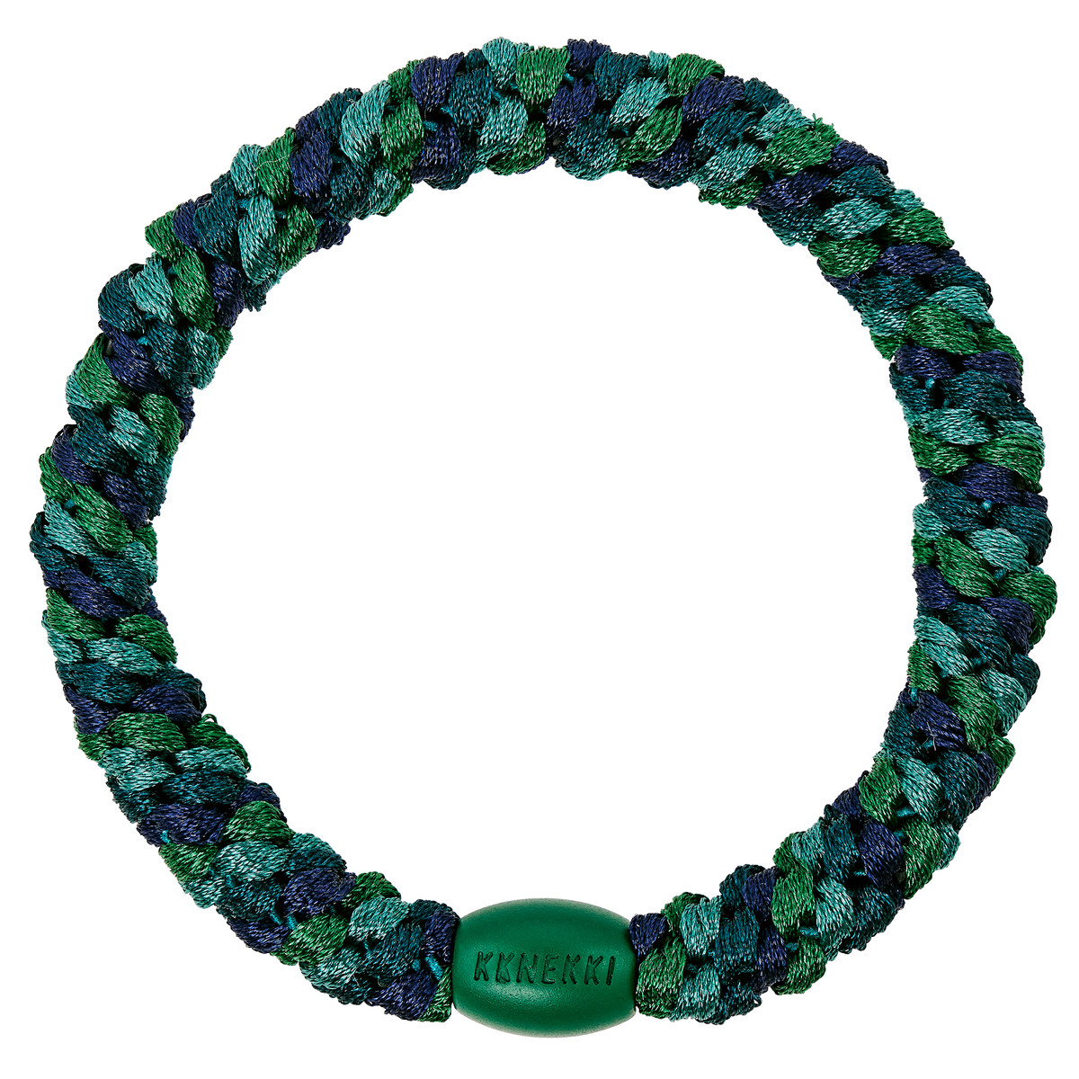 Kknekki Mix Navy Forrest Green Hair Tie