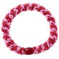 Kknekki Red Bubblegum Stripe Hair Tie