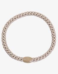 Kknekki Slim Hint Of Pink Hair Tie