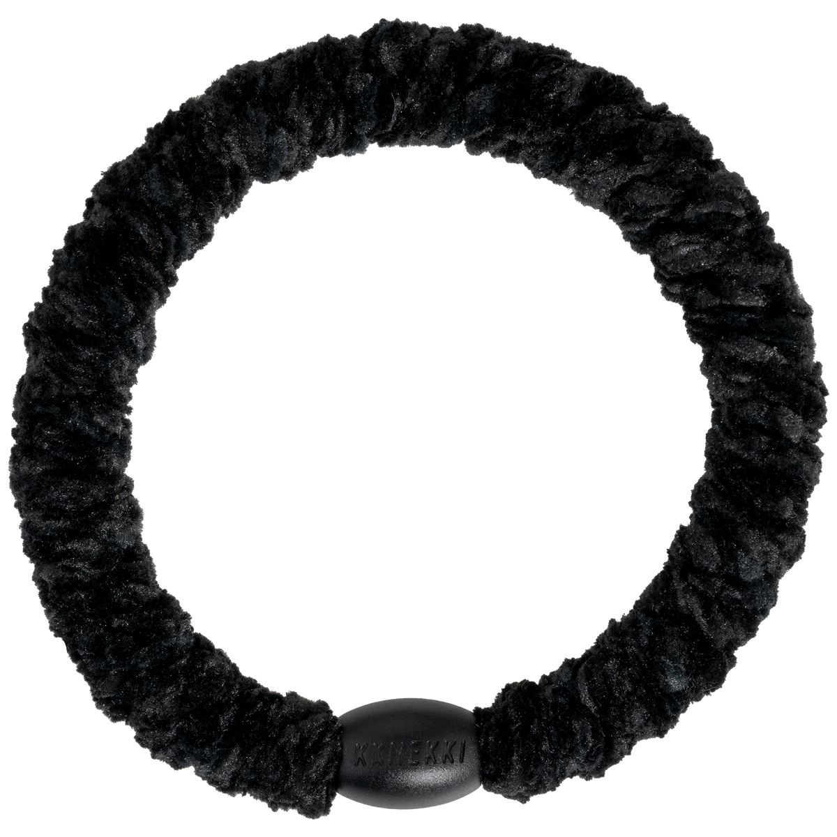 Kknekki Velvet Black Hair Tie