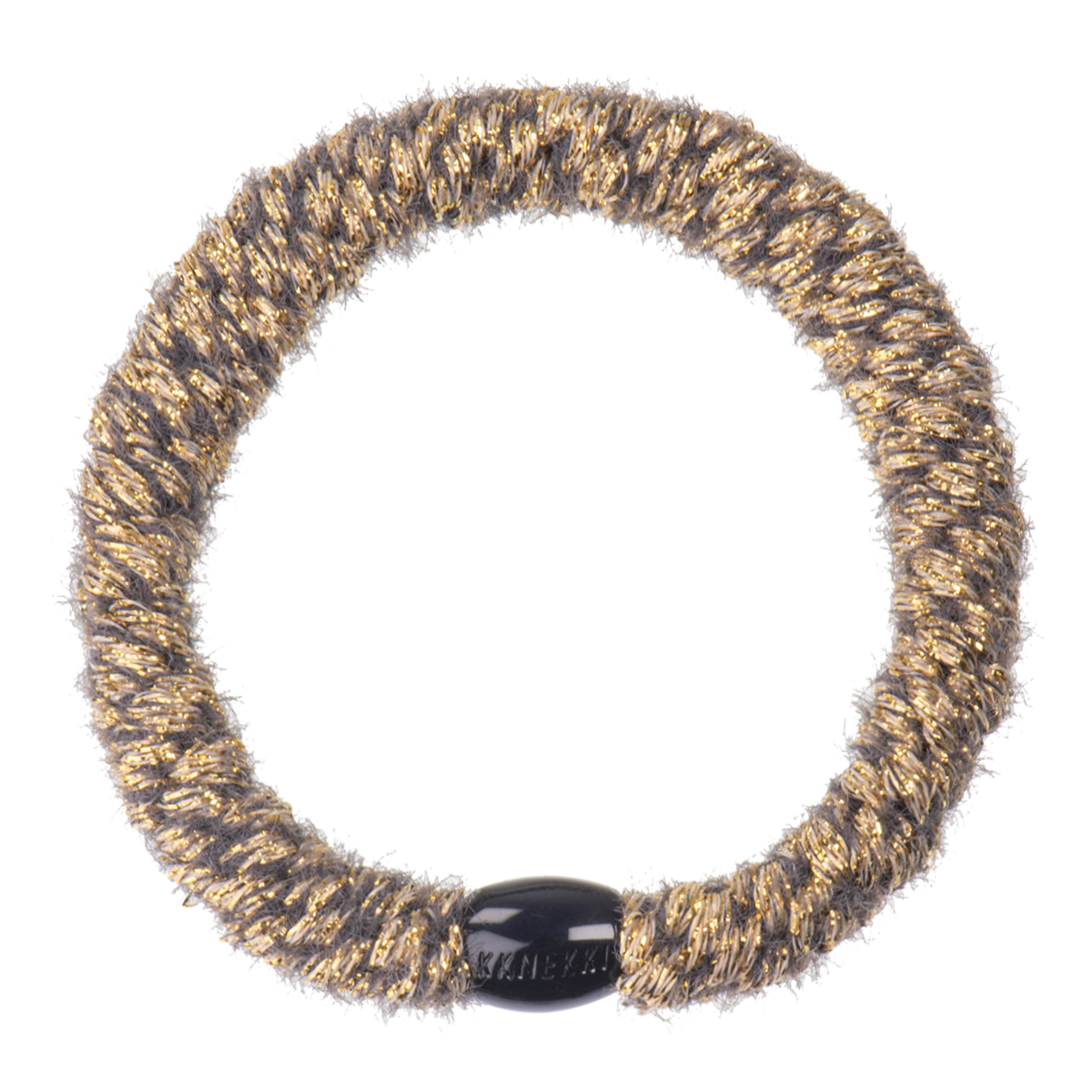 Kknekki Velvet Glitter Charcoal Hair Tie
