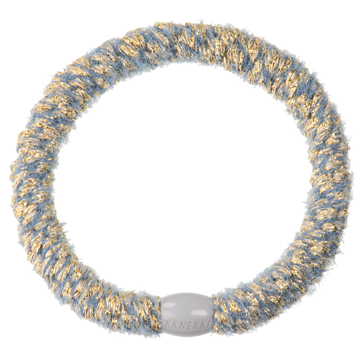 Kknekki Velvet Glitter Jeans Blue Hair Tie