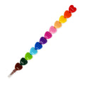 Legami Heart 12 Stackable Crayons